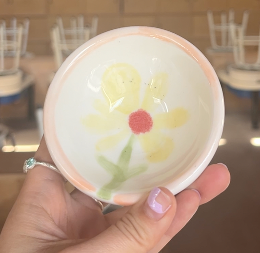 Flower Jewelry Dish